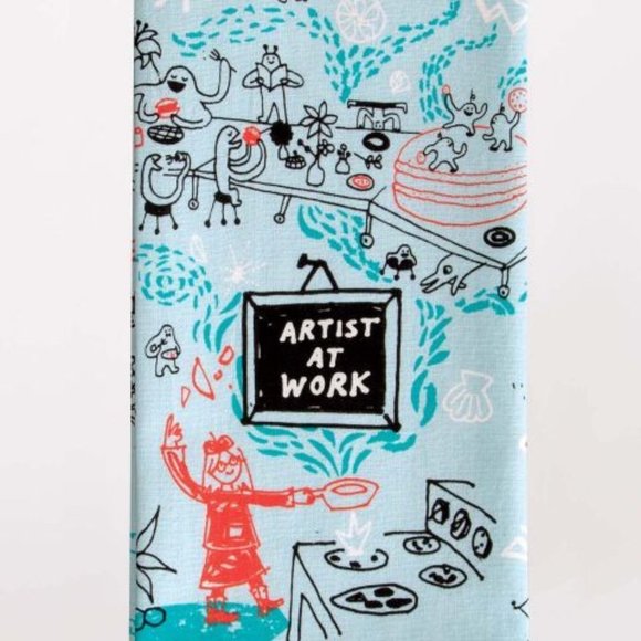 Blue Q Other - 💥Restocked!💥 Artist At Work DISH TOWEL- Blue Q